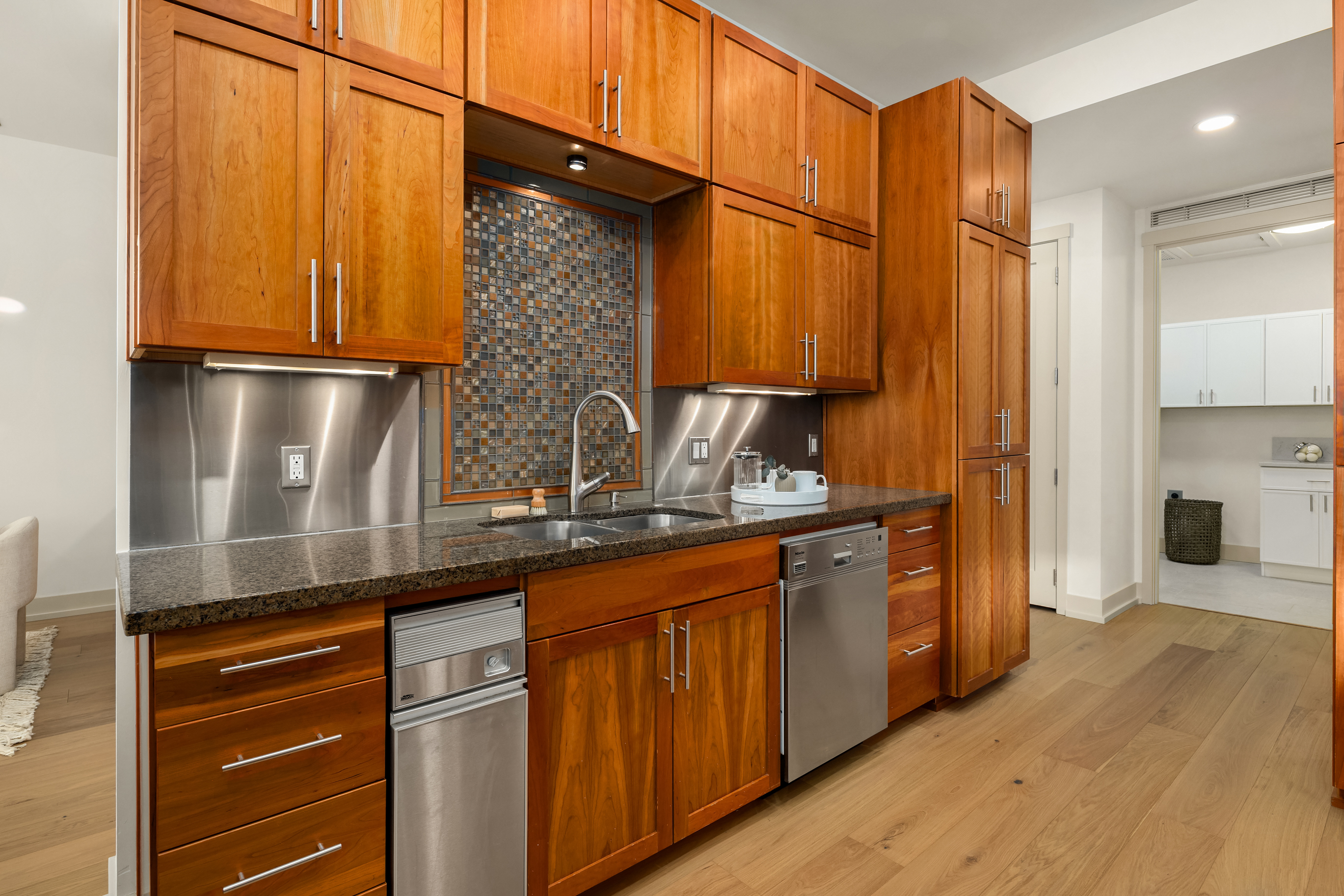 Kitchen cabinetry detail